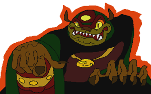 Ganon (Link: The Faces Of Evil) AI voice text to speech and AI music cover generator